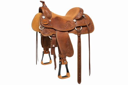 CHALLENGER Horse 4-3/4" Western Saddle Barrel Racing Lightweight Aluminium Stirrups 5181 - color: Black