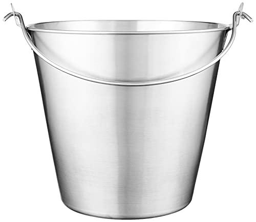 Winco 13 qt Stainless Steel Utility Pail