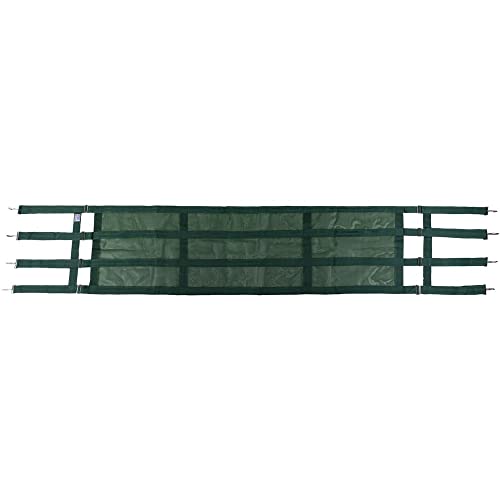 Dura-Tech Aisle Guard | Color Green | Expands 10' to 12' | High Visibility Nylon Mesh | Promotes Maximum Airflow | Comes with Installation Kit Quality - color: Green