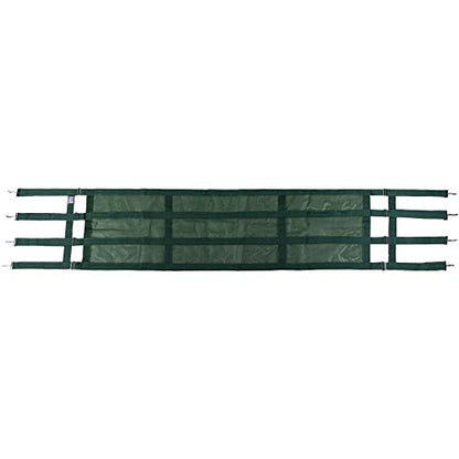 Dura-Tech Aisle Guard | Color Green | Expands 10' to 12' | High Visibility Nylon Mesh | Promotes Maximum Airflow | Comes with Installation Kit Quality - color: Green