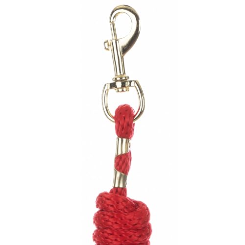 Equinavia Stella 8' Lead Rope with Snap Buckle - Red - One Size - color: Red