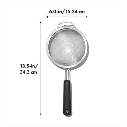 OXO Good Grips 6-in Double Rod Strainer - size: 6 Inch