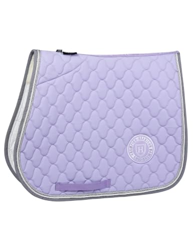 Harrison Howard All Purpose Saddle Pad, English Saddle Pad, Wither Contour - color: Lavender