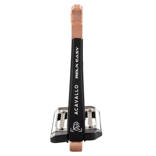Acavallo Rel-X Easy Stirrups - color: Rose Gold
