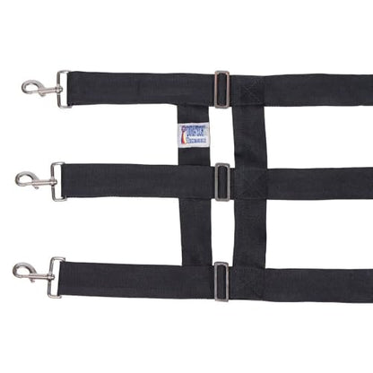 Dura-Tech Nylon Web Stall Guard | Adjustable & Durable | Allows Horse Interaction | Easy Installation