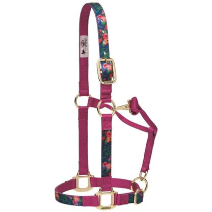 Weaver Leather Adjustable Patterned Nylon Horse Halter, Trekking West, Large