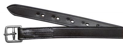 English Stirrup Leathers - color: Black