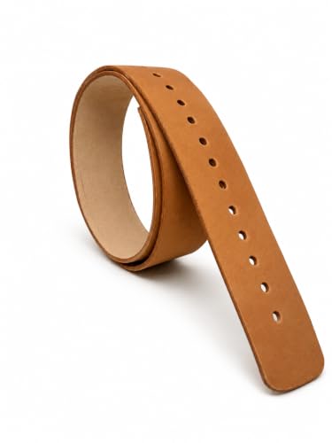 CHALLENGER Natural Tan Vertical Western Saddle Stirrup Leathers Pre-Punched Replacement Pair 3" Wide 52SL01-3