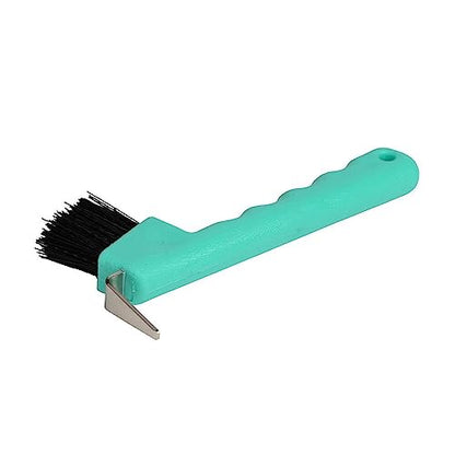 ROMA Brights Hoof Pick, Turquoise - color: Turquoise