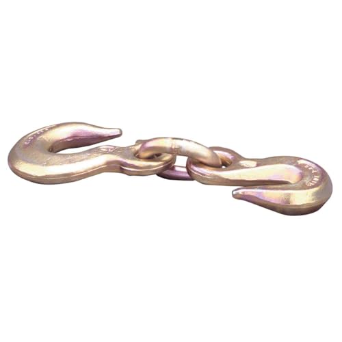 MO-CLAMP 4146 Double Grab Hook Assembly | 10-Ton Chain Shortening & Pulling Accessory for 3/8” Chain | Collision Repair & Frame Straightening | Made in USA