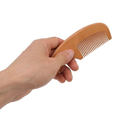 Hair Brush and Comb for Men, Wooden Comb, Soft Brush with Wood Handle
