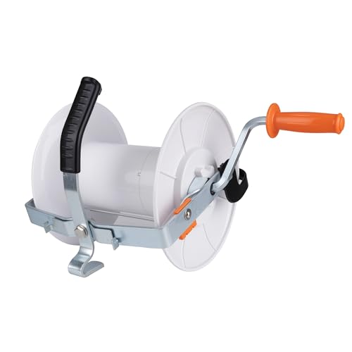 Extended 3:1 Geared Electric Fencing Reel, Electric Fence Wire Reel - size: extended electric fence reel