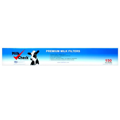 Milk Check – Premium Milk Filter Sock 4 7/8" x 33 ½" [BOX – 150 Filters]