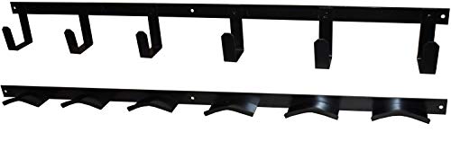 Bridle Rack for Horse Tack 2 Pack 1 Hooked Bridle & 1 Curved Bridle Rack