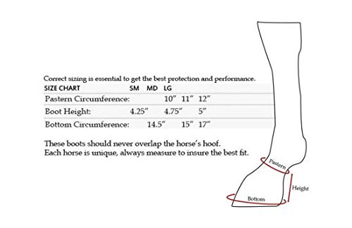Showman Elite Equine Bell Boots - color: Red, size: Medium