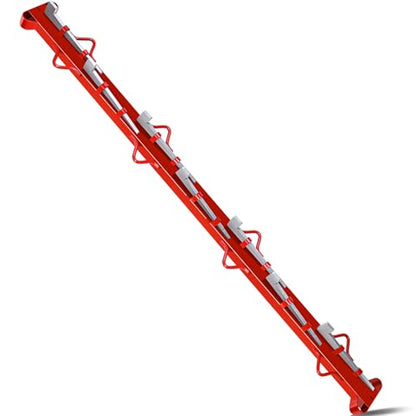 6ft Woven Wire Fence Stretcher Bar with 7 Wedge,Field Fence Stretcher | Heavy Duty Carbon Steel Fence Stretcher Tool, Chain Link Fabric Fence Stretcher, Wire Stretcher Fence Post for Fixing Fences - size: 6FT