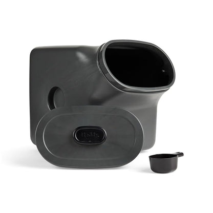 Reddy by Petco Black Airtight Food Storage Container for Dogs Large 50 lbs. - size: Large