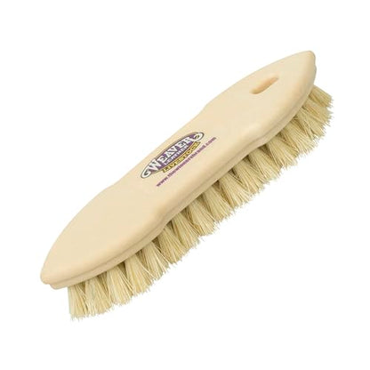 Weaver Livestock Tampico Pig Brush, Plastic Grooming Brush for Dirt Removal, Soft Bristle Tampico Brush for Smooth Hair, Daily Show Pig Grooming Tools