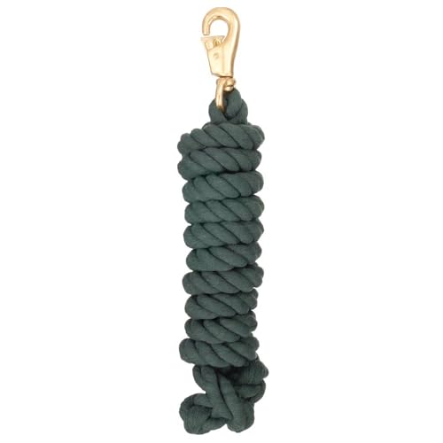 Tough 1 Economy Cotton Lead with Trigger Bull Snap - color: Hunter Green
