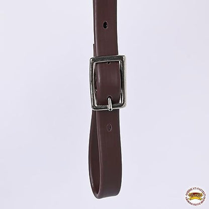 HILASON Western Horse Biothane Leather Breast Collar Tack - color: Brown