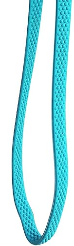 CHALLENGER Horse Western 8' Tan Leather Rubber Grip Contest Barrel Reins Black 805LR11BK - color: Brown/Teal