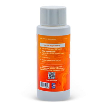 Toltrazuril 10.0% for Horses, Dogs, Cats, 60mL/2 Ounce, for Non-Food Chain Animals - size: 10% Strength | 60mL/2 Ounces