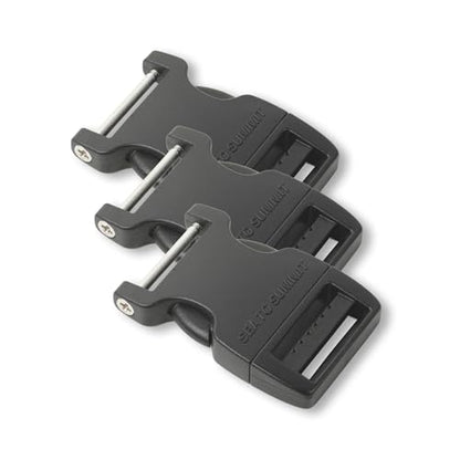 Sea to Summit Field Repair Buckle, Side Release 1 Pin, 3pk, 20mm / 3/4in - style: 20mm / 3/4in