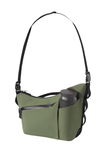 ALPAKA Flow Satchel Crossbody Sling Bag - color: Green-4l