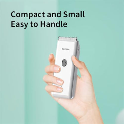 Handy Dog Cat Clippers - Professional Cordless Grooming Tools - Low Noise Pet Hair Trimmer Kit, AP005, White - color: Ap005-white