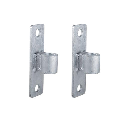 Gate Hinge Wall Mount Gate Hinge for 5/8'' Pin Chain Link Fence Post Hinge (2 Pcs) - size: 2 Pcs