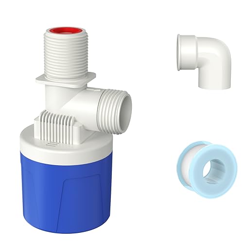 Automatic Water Level Control Valve Inside Type,Inner Top Float Uesd for Tank, Solar Energy, Auto Pot, Aquarium Valve, Tank Traditional Upgrade（3/4"top ） - size: 3/4"Top water inlet