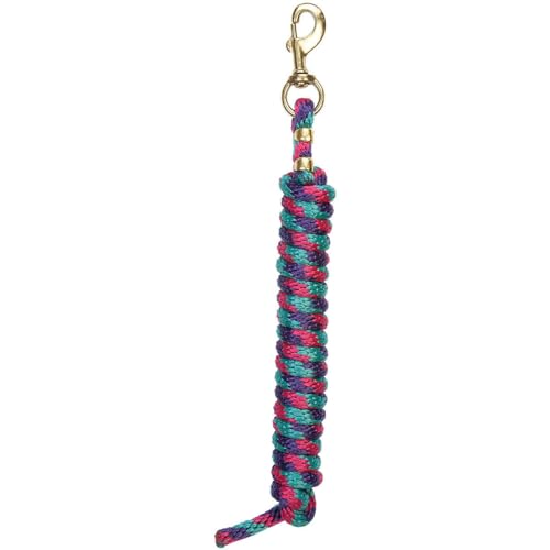 Weaver Equine Performance Lead Rope, Long Horse Lead Rope with Quick Halter Attachment, Soft Comfort Grip, Barn Horse Tack for Daily Use & Showing