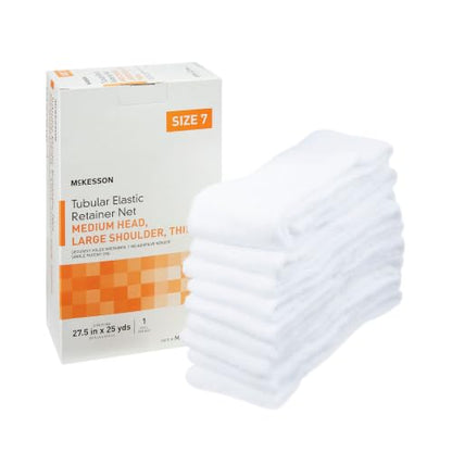 McKesson Tubular Elastic Retainer Net Dressing, 27 1/2 in x 25 yd, 1 ct - size: Size 7 1 Count