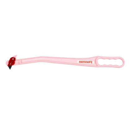 28" Hay Knife, Hay Cutter Tool for Net Wrap & Baling Twine (Pink) - color: Pink