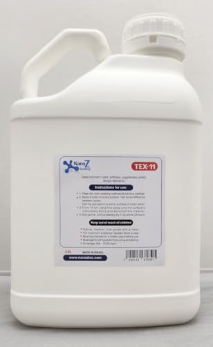 Nano Leather and Suede Hydrophobic Spray, Water and Stain Repellent, Waterproofing for Boots, Car Seats, Furniture, Jackets, Shoes, Bags and More (Gallon) - size: Gallon