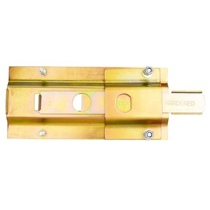 Zinc-Plated Roll Up Door Cylinder Latch Zinc Plated 7-7/8" x 3-5/8", with 4 Bolt mounting Hardware Included - size: SS-487