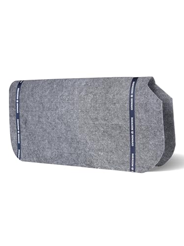 Harrison Howard Western Saddle Pad Liner 5mm/7mm Thin Wool Felt Under Saddle Pad, Shock Absorbing Sweat Barrier, Non Slip - color: Gray, size: 32"Lx32"W-7mm Thick