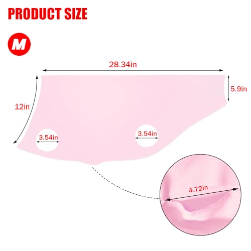 Spandex Goat Tube for Show Goats - Show Livestock Supplies: Goat Covers & Blankets (Pink, Medium) - color: pink, size: Medium