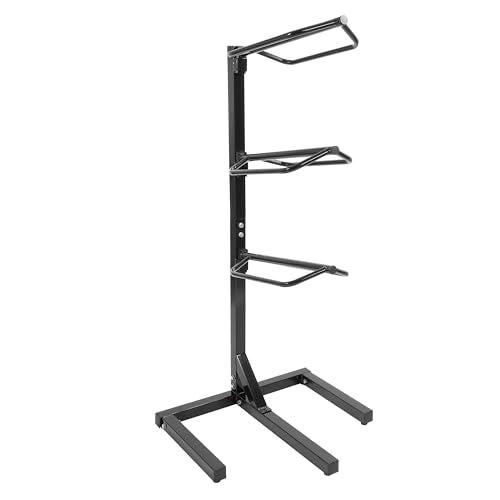 3 Tier Saddle Rack Heavy-Duty Saddle Stand for English and Western