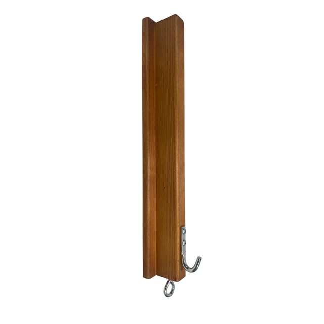 Intrepid International Portable Wooden Saddle Rack Wall Mount, Saddle Holder, Space-Saving Solution for English & Western Saddles, Folding Saddle Rack