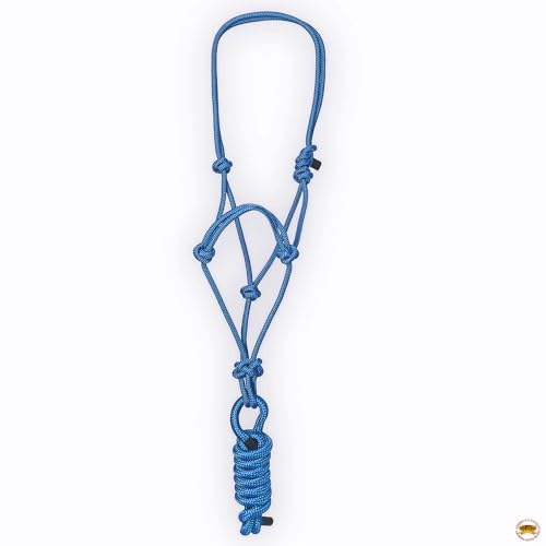 HILASON Western Nylon Lead Rope Halter Horse Size 8 Ft - color: Turquoise