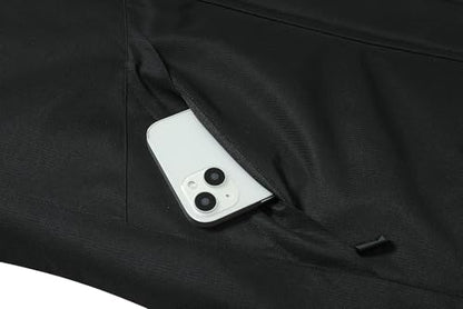 MOERDENG Women's Warm Winter Coat Insulated Snowboarding Jacket - color: Black, size: XX-Large