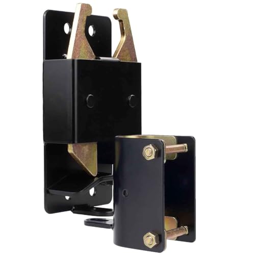 Two-Way Lockable Gate Latch – Heavy-Duty S16100100 (Big Black) – Perfect for Farm, Ranch, Pasture, Livestock & Field Gates – Universal Fit for Round or Square Tubes - size: BIG BLACK 1PACK