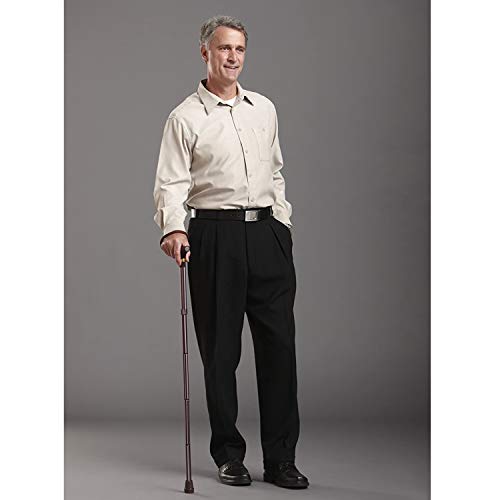 Switch Sticks Folding Walking Cane For Women & Men - color: Black