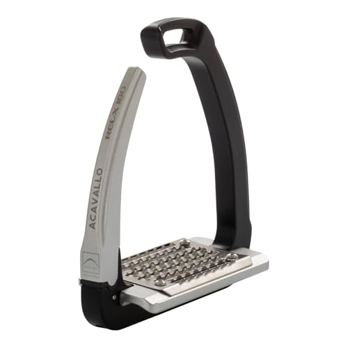 Acavallo Rel-X 180 Stirrups - color: Black