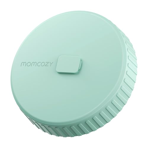 Momcozy Glass Breast Milk Pitcher Lid, Dishwasher Safe Food Grade Caps 1pc - color: Green, size: Flat Lid