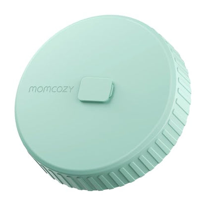 Momcozy Glass Breast Milk Pitcher Lid, Dishwasher Safe Food Grade Caps 1pc - color: Green, size: Flat Lid