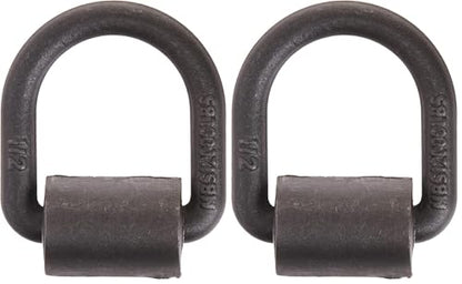 Keeper 89317 1/2" Weld-On Surface Mount D-Ring Anchor (Pack of 2) - size: 1 Count (Pack of 2)