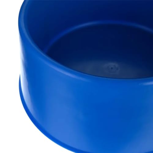 Farm Innovators Premium Plastic Heated Pet Water Bowl, 60 Watts, Blue