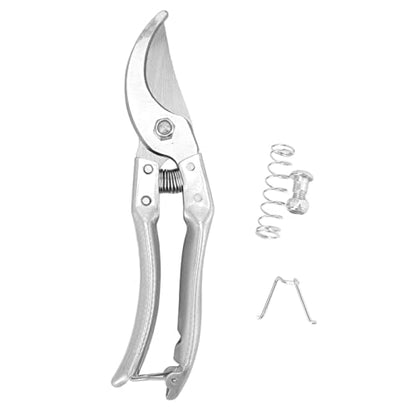 Goat Hoof Trimmers, Professional Stainless Steel, Ergonomic Handle, Animal Nail Clippers, 8.5 Inch Silver Durable Blade,